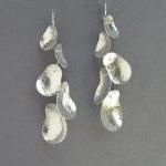 Sterling Silver Dalgle Earrings - Long Cluster..