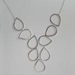 Sterling Silver Drops Necklace